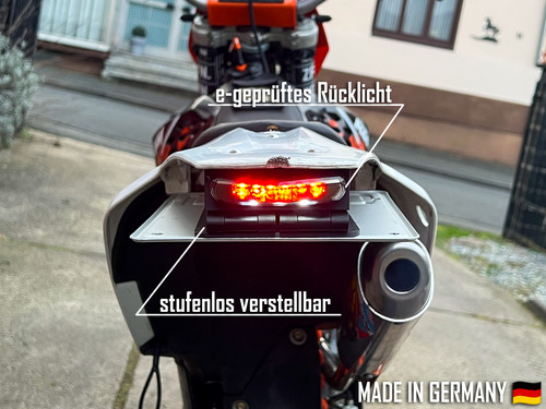 Kennzeichenhalter klappbar - , |