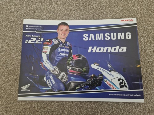 Signierte alex lowes - lowes, honda