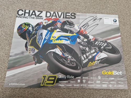 Signiertes chaz davies bmw - chaz,